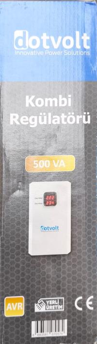 DOTVOLT METAL 500VA VOLTAJ REGULATÖRÜ VOLTAJ DUZENLEYICI GERİLİM DÜZENLEYICI KOMBİ,KLİMA UPS 130-250 VAC ARASI GENİŞ VOL